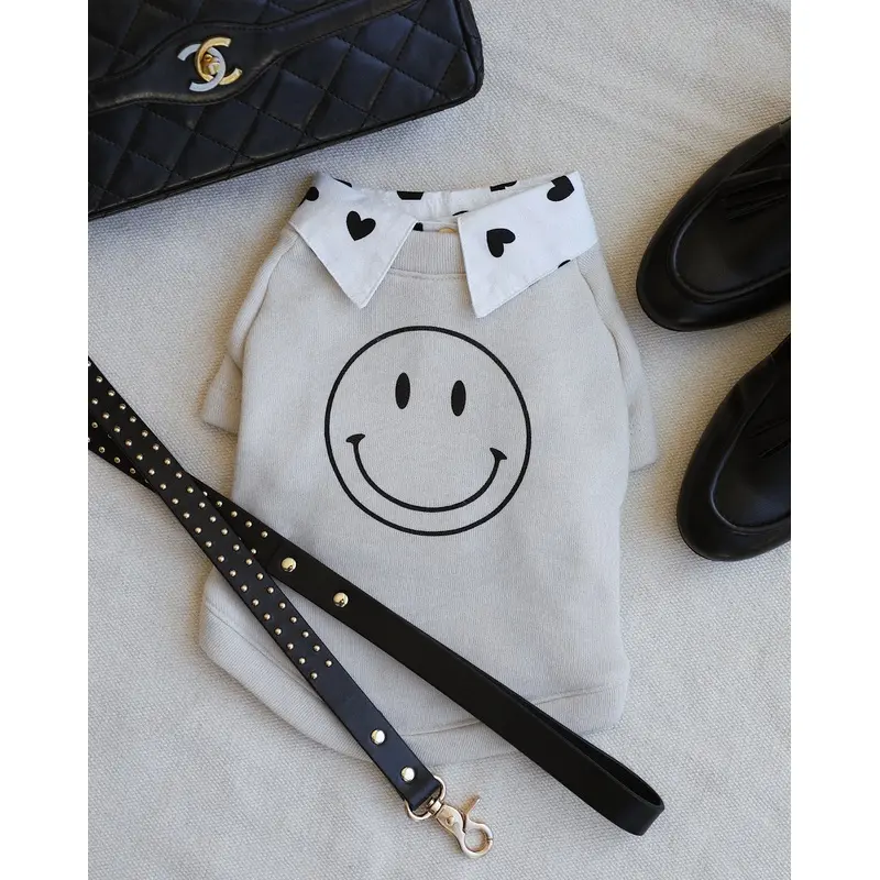 All Smiles Graphic Dog Sweatshirt