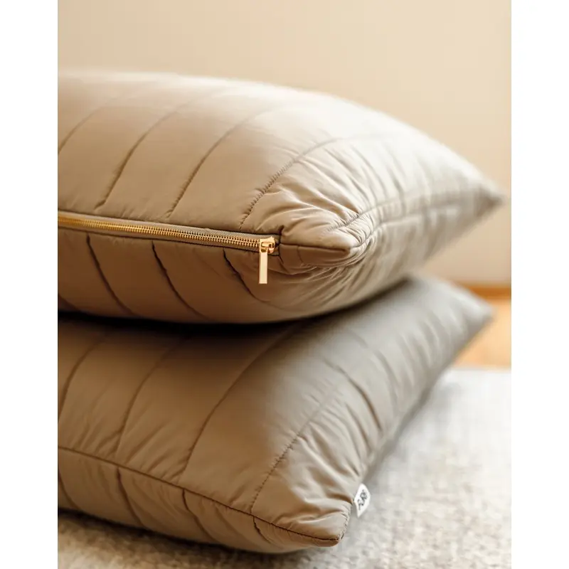 Alpine Taupe Puffer Dog Bed