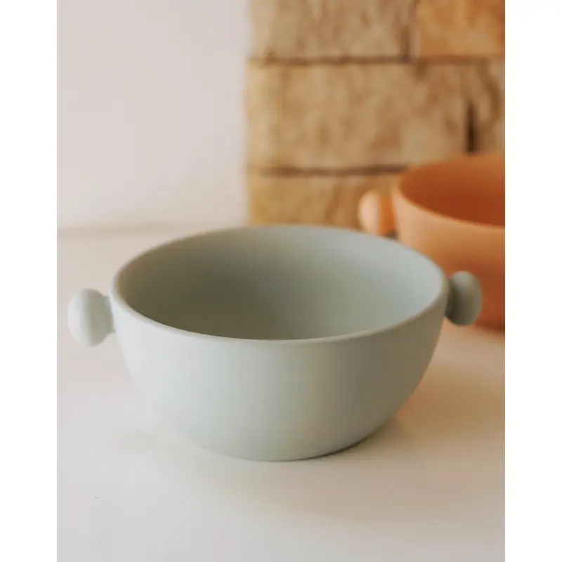 Too Stylish to Handle Grey Ceramic Dog Bowl