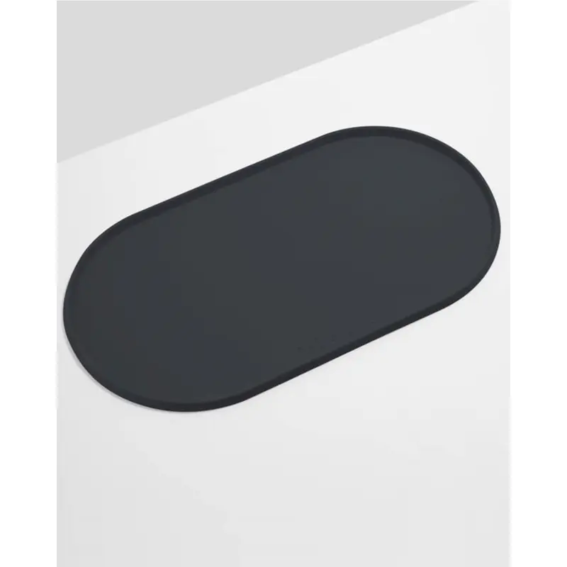 Wild One Black Silicon Dog Placemat