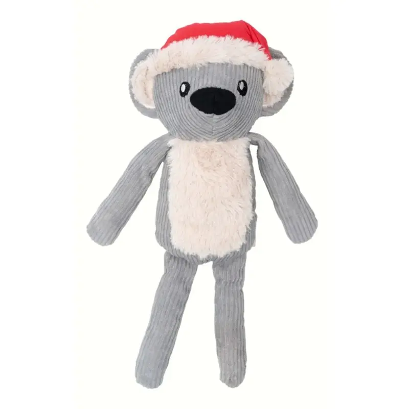 Bear-y Christmas Koala Plush Dog Toy
