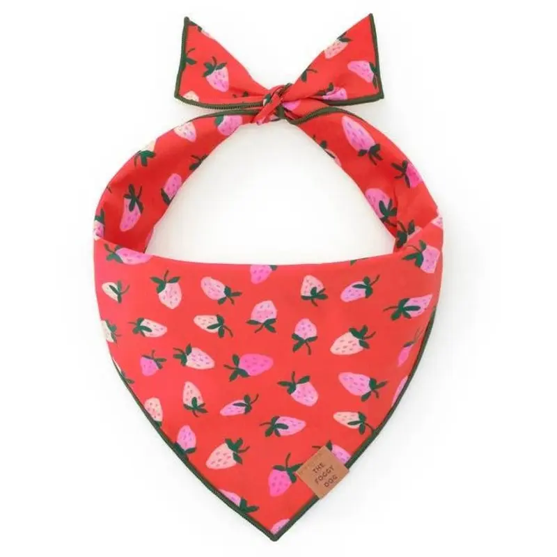 Berry Sweet Foggy Dog Bandana