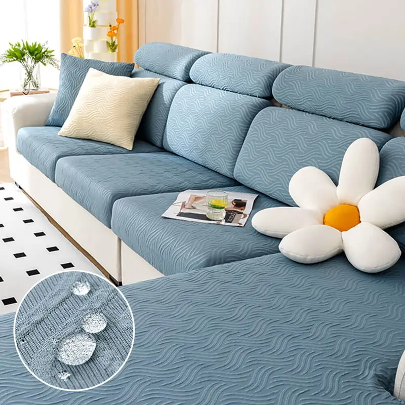 Modern Cooling Water-resistant Antifouling Stretch Magic Couch Cover