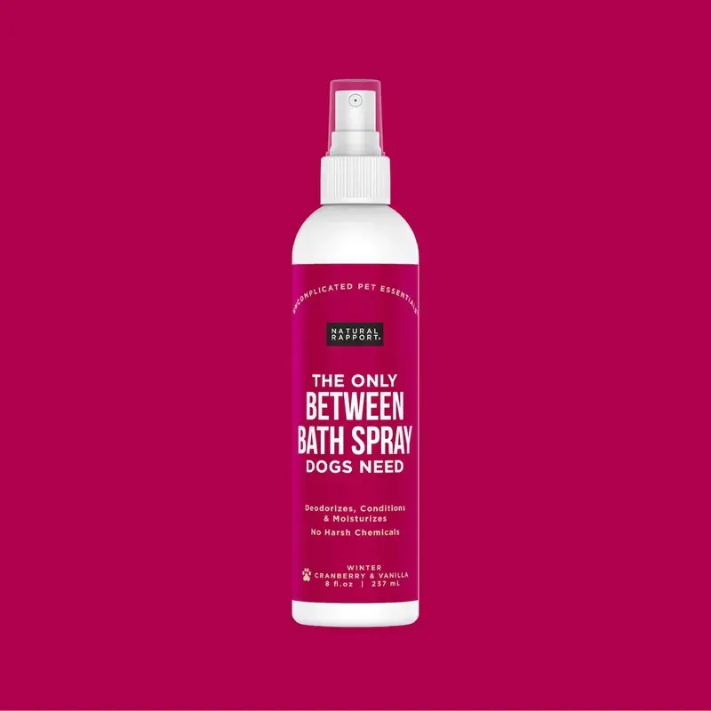 The Only Between Bath Spray Dogs Need - Cranberry & Vanilla