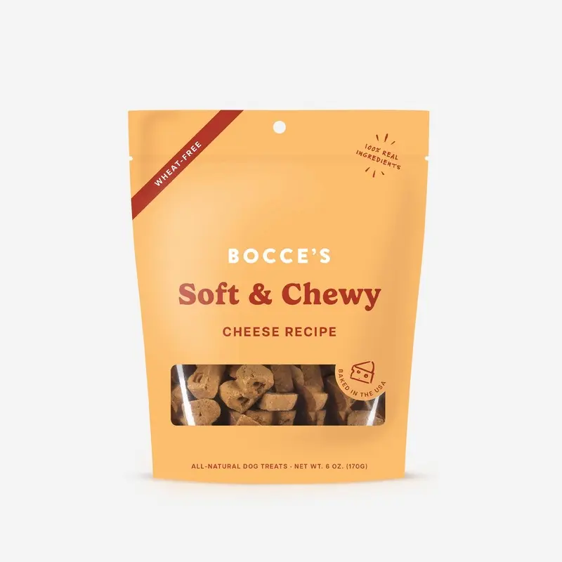Bocce's Bakery Soft & Chewy Cheese Recipe Dog Treats