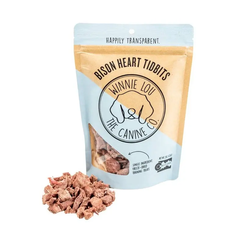 Bison Heart Tidbits - Winnie Lou - The Canine Company