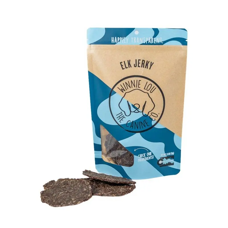 Elk Jerky - Winnie Lou - The Canine Company
