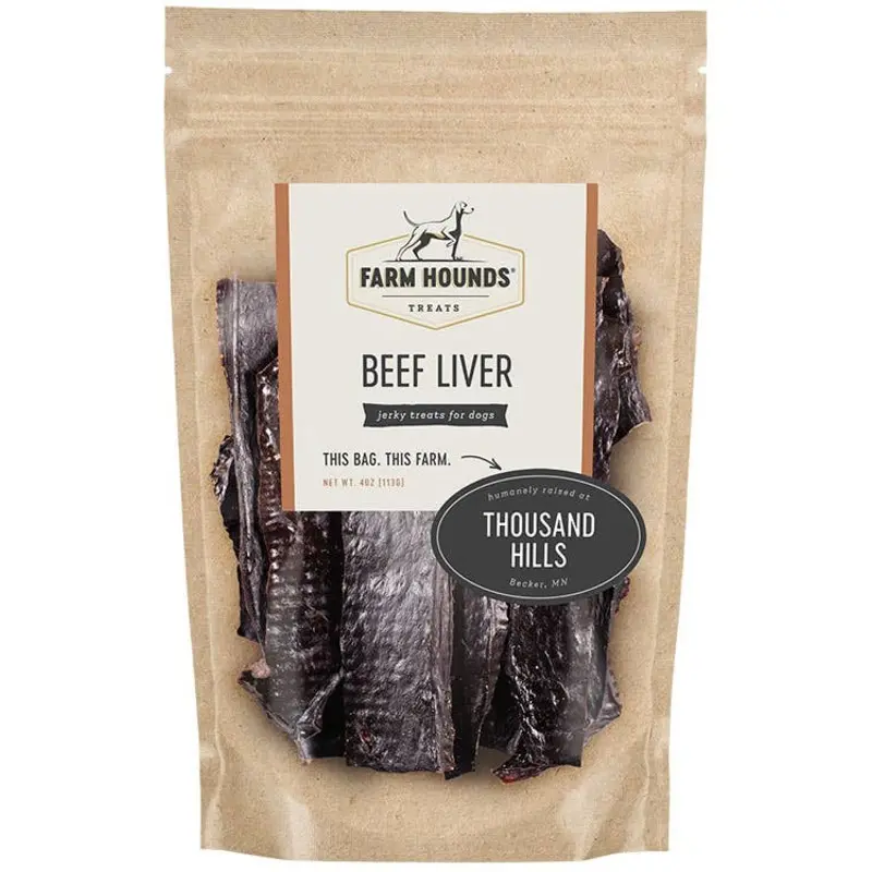 Farm Hounds Beef Liver 4oz