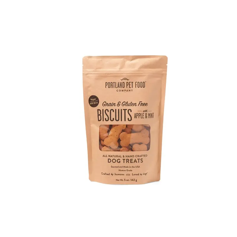Grain & Gluten-Free Apple & Mint Biscuit Dog Treats