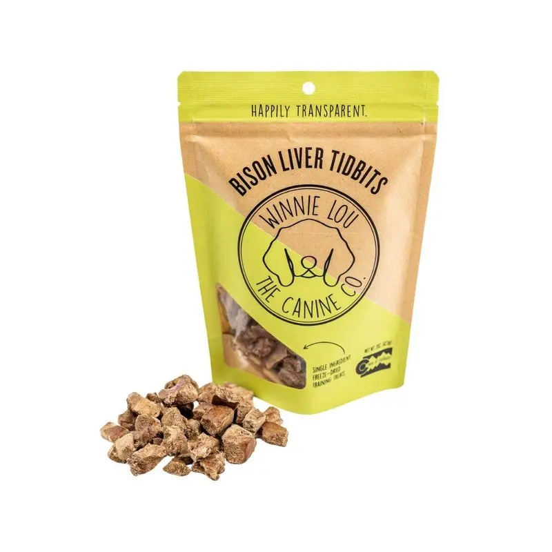 Bison Liver Tidbits - Winnie Lou - The Canine Company