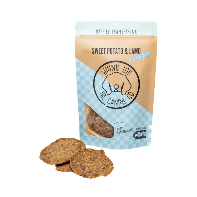 Sweet Potato & Lamb Crisps
