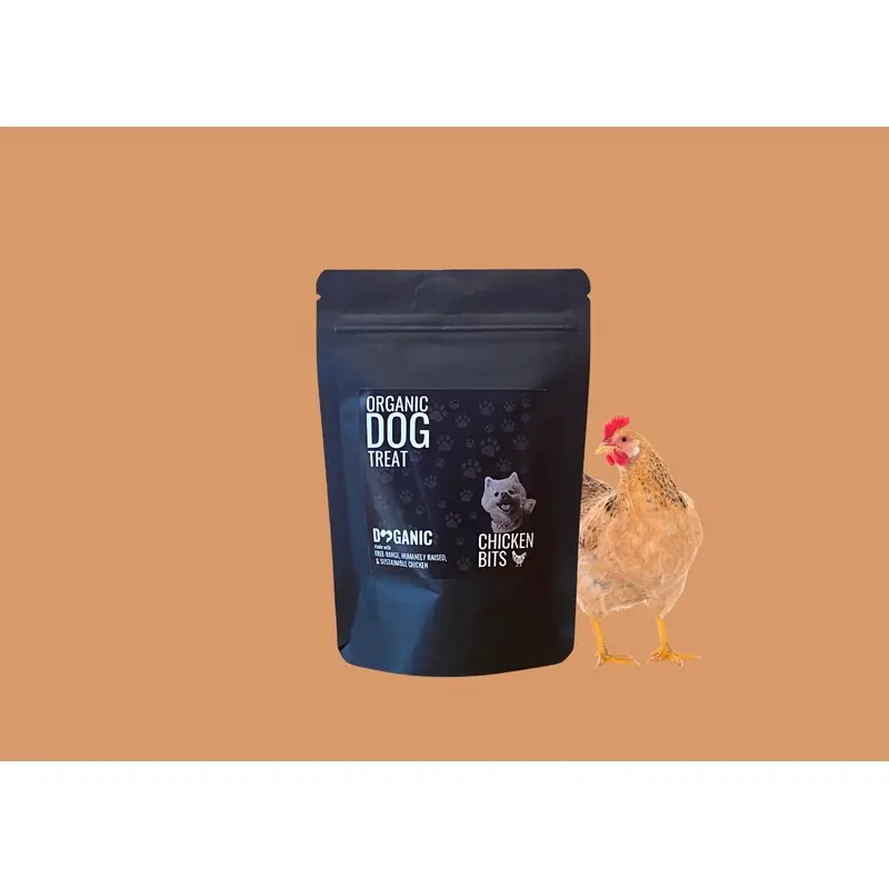 Organic Chicken Treat in Biodegradable Packaging 2oz
