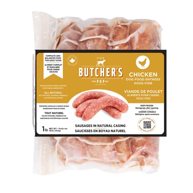 The Butcher's Pup Frozen Sous Vide Sausages
