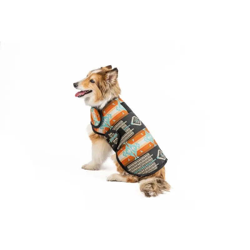 Chilly Dog Dog Blanket Coat - Black Canyon
