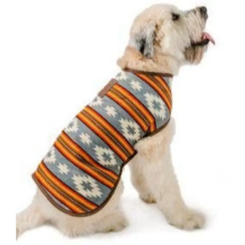Chilly Dog Dog Blanket Coat Denim Sunset