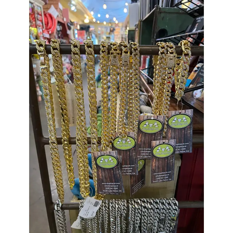 Dog Chain Zinc GH F 31-Gold : 25 cm