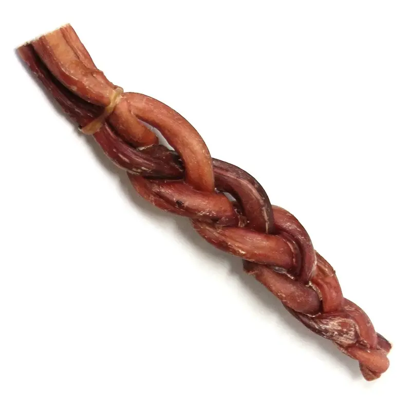 Braided Bully Stick Odor Free-Jumbo : 12"
