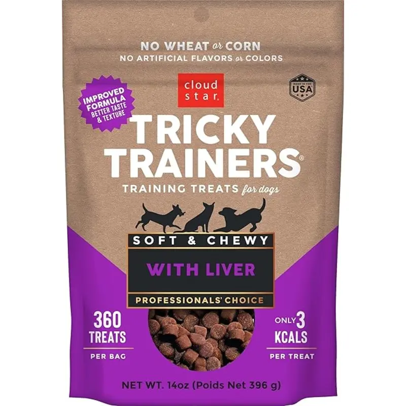 Cloud Star Chewy Tricky Trainer- Chicken Liver