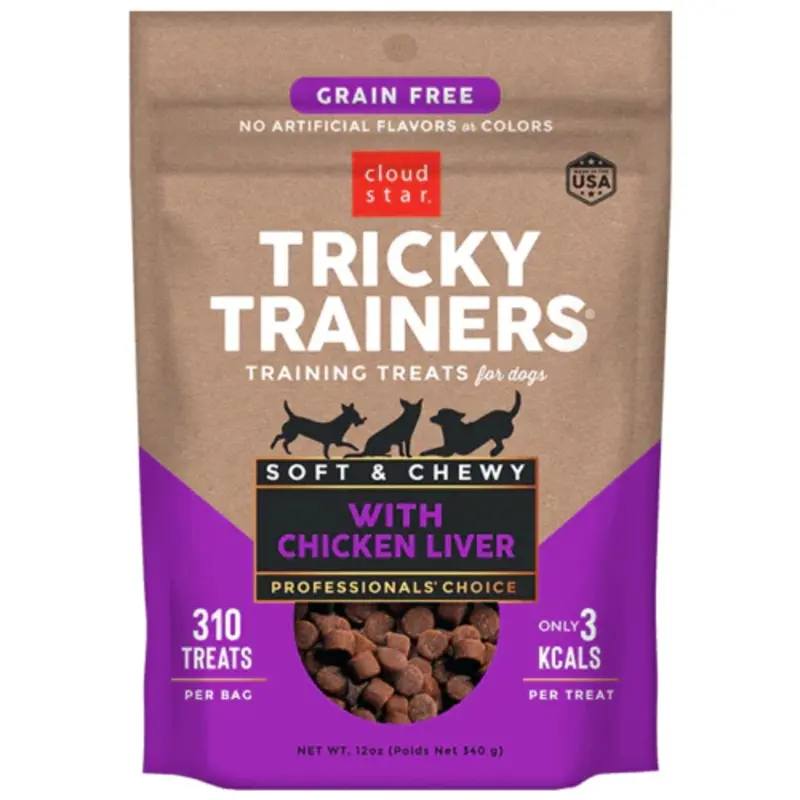 Cloud Star Chewy Tricky Trainer- Liver Grain Free : 12 oz