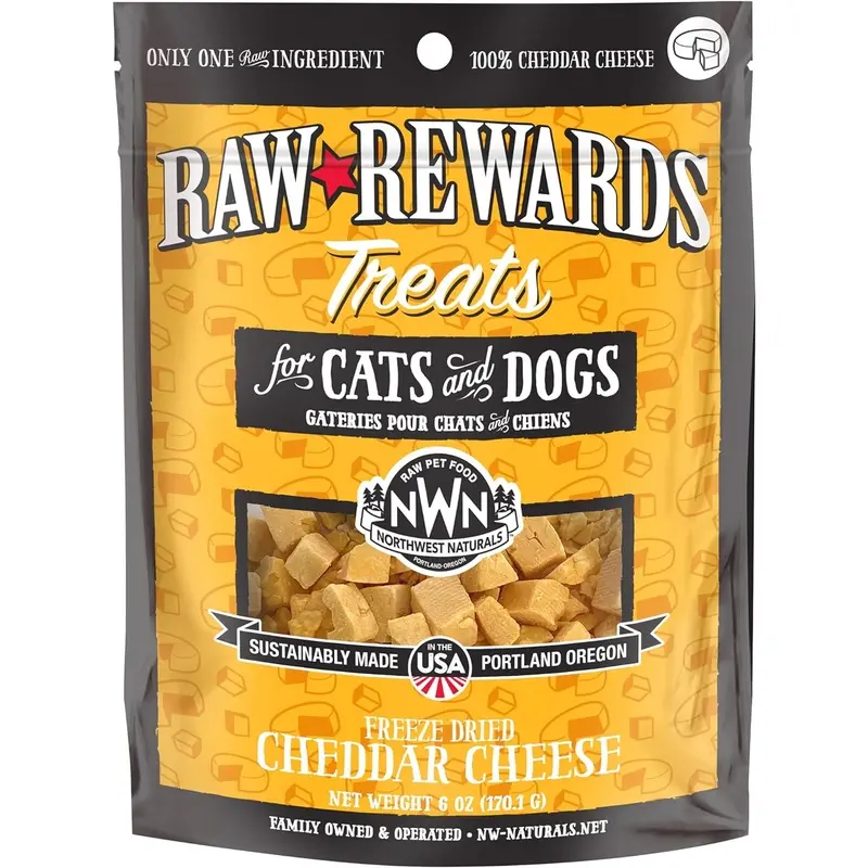 Northwest Naturals Treats Dog Treats- Cheddar Cheese : 6 oz