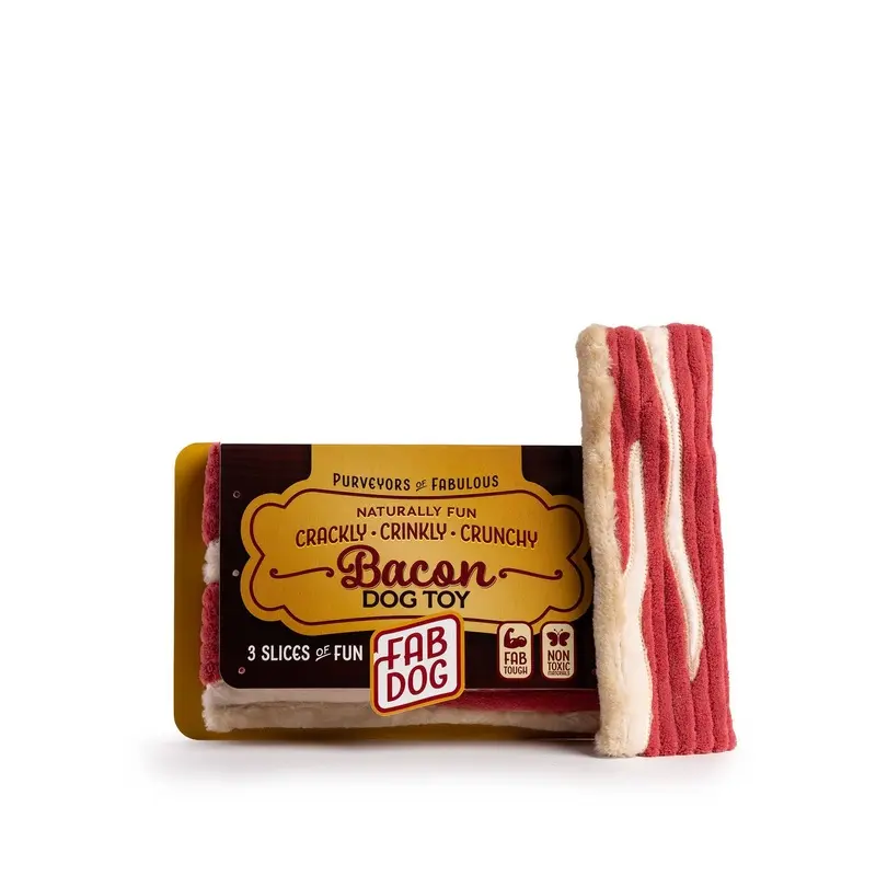 Bacon Dog Toy