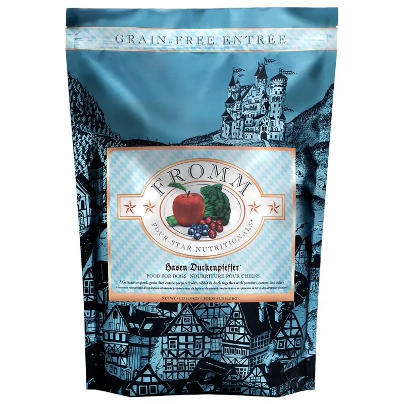 Fromm 4 Star Dry Dog Food-Hasen Ducken