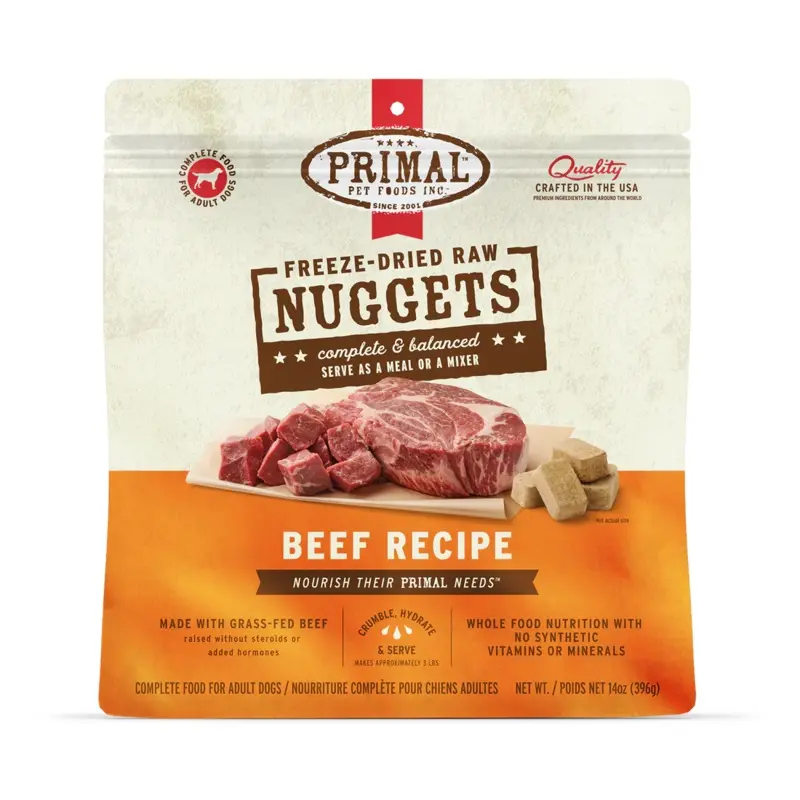 Primal Freeze Dried Dog Food - Various Flavors