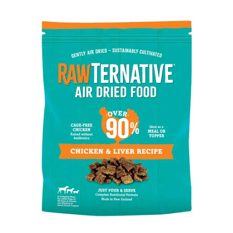 RawTernative Air Dried Dog Food - Beef Organ, Chick Liver, Lamb Organ