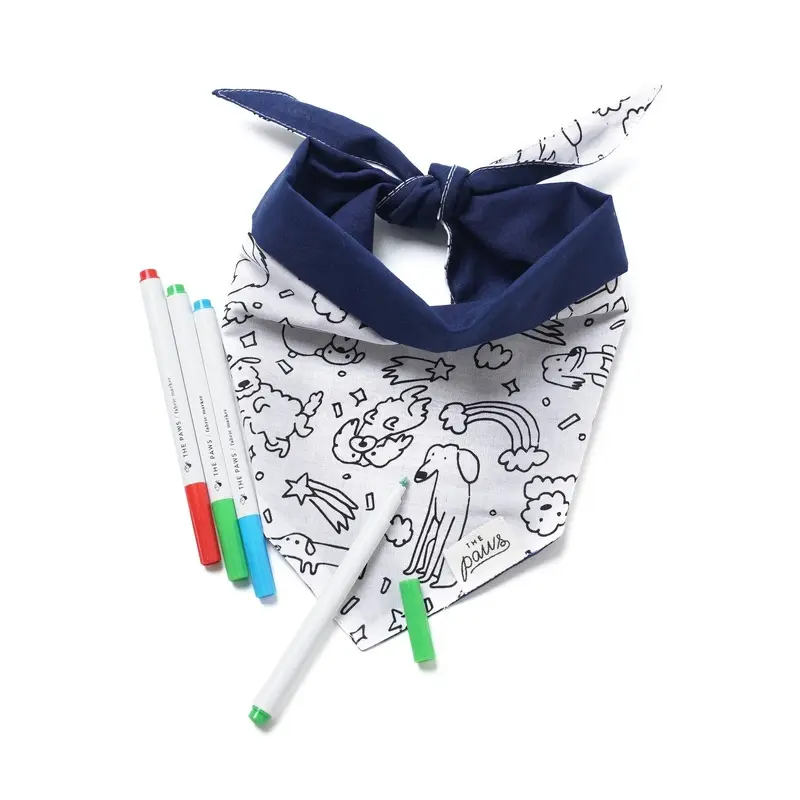 The Paws - Coloring Bandana for Kids and Adults