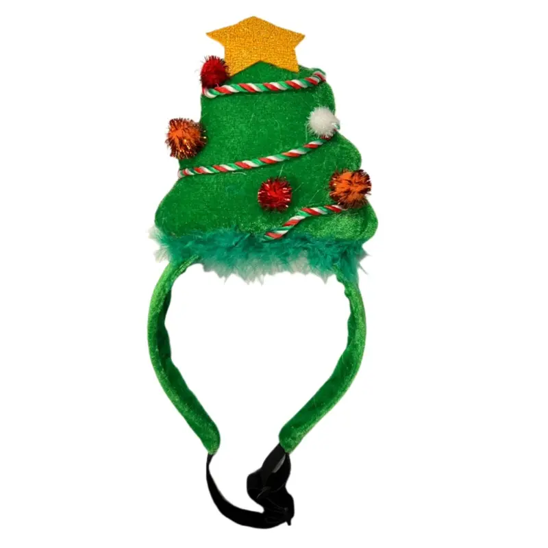 Christmas Tree Dog Hat - Green