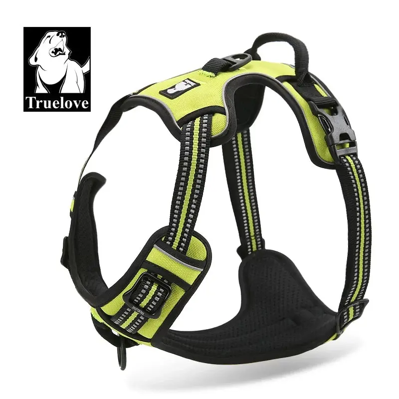 TrueLove Adjustable Dog Harness TLH5651 - Neon Yellow