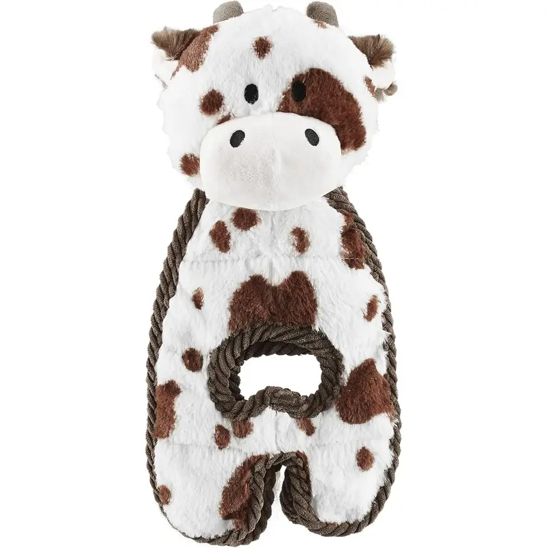 HM Charming Pet Cardo Cow Long Body Dog Toy 360-Cow : 31"
