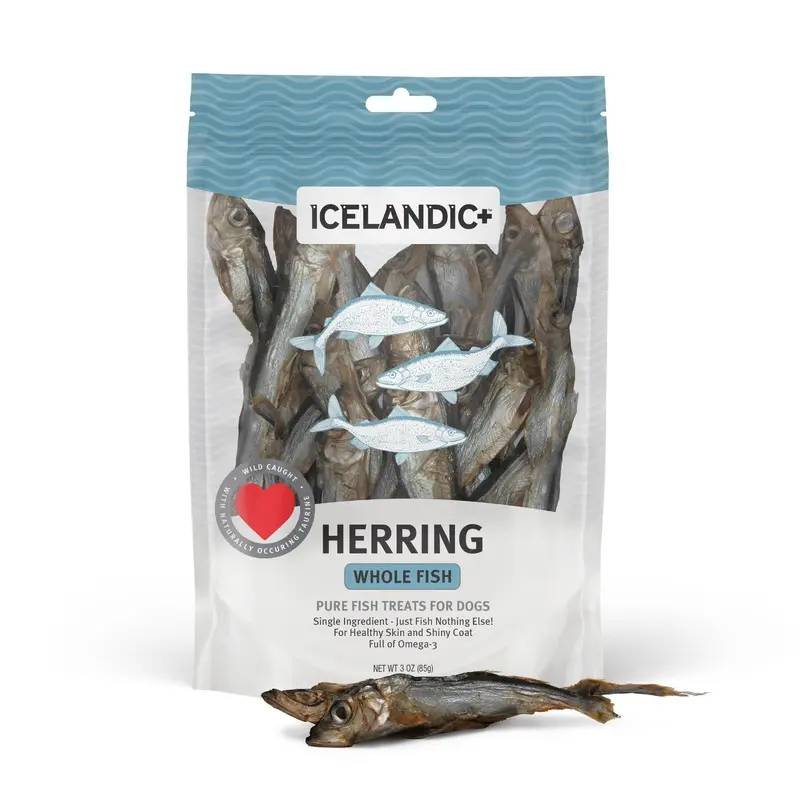 Icelandic+ - Icelandic+ Herring Whole Fish Dog Treats