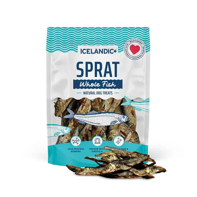 Icelandic+ - Icelandic+ Sprat Whole Fish Dog Treats