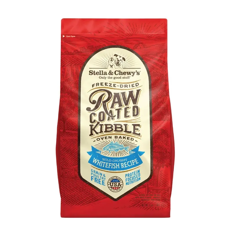 Stella & Chewy Raw Coated Whitefish Dog Food