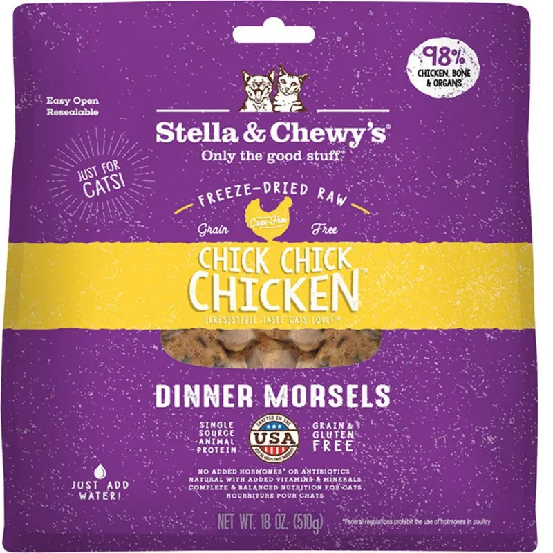 Stella & Chewy's Freeze-Dried Raw Cat Food - Chicken