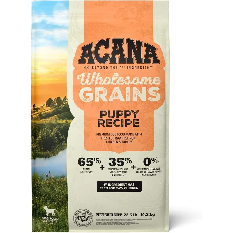 Acana Puppy Dry Dog Food- With Grain