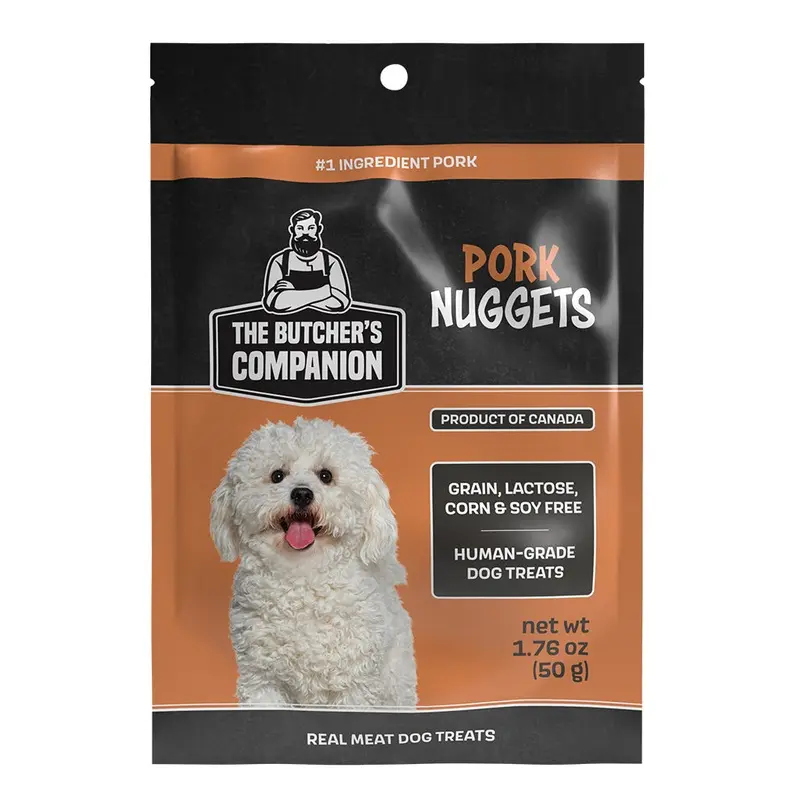 The Butcher's Companion Dog Nuggets Pork 1.76 OZ