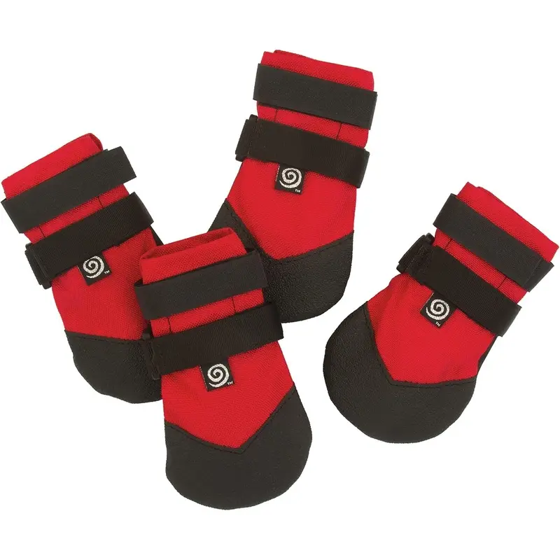 Ultra Paws Dog Boots (4boots) - Rugged Red