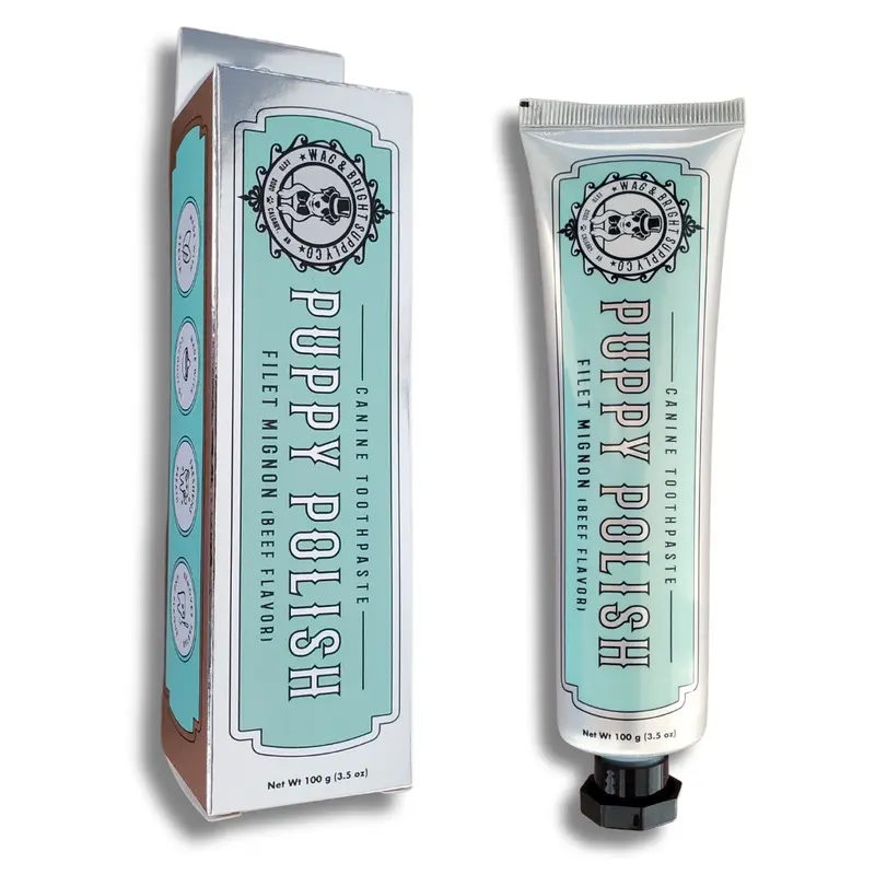 Wag & Bright Supply Co. - Puppy Polish Toothpaste - Filet Mignon (Beef)