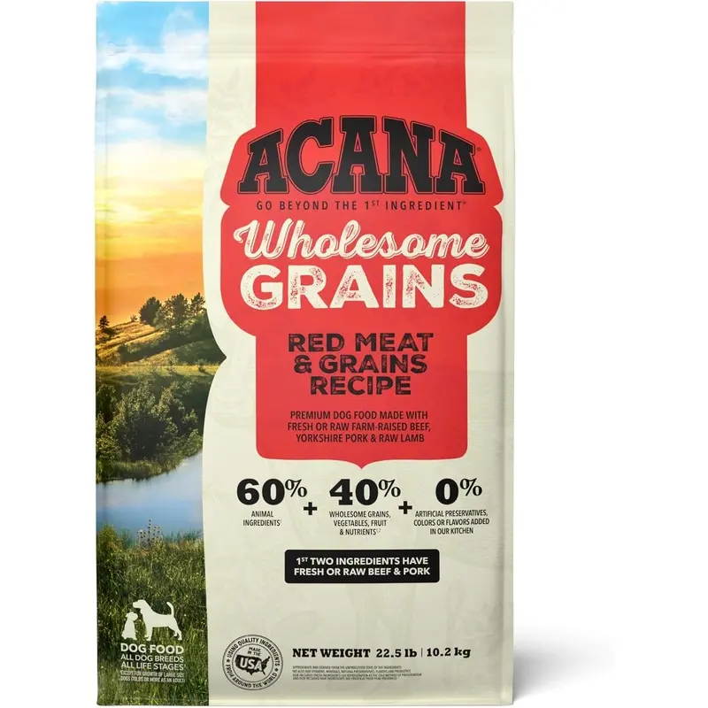 Acana Dry Dog Food - Red Wholesome Grains