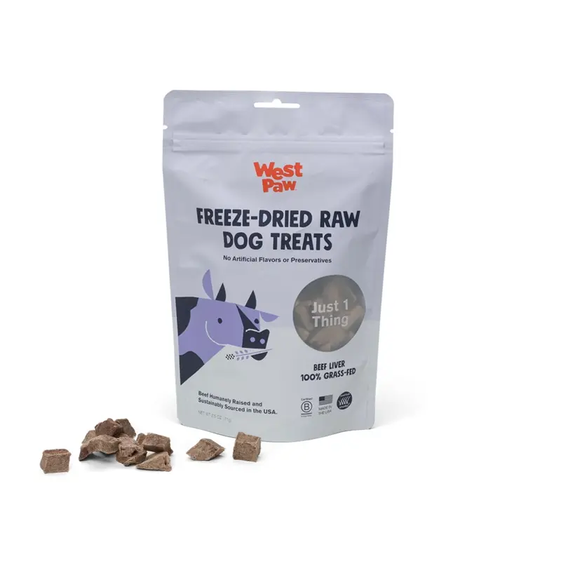 West Paw - Freeze-Dried Beef Liver Single-Ingredient Treats