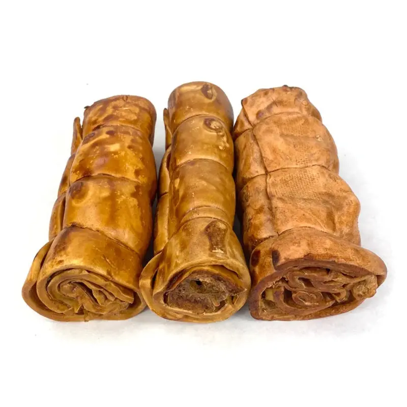 Beef Basted Cheek Roll- Durable Dog Chew