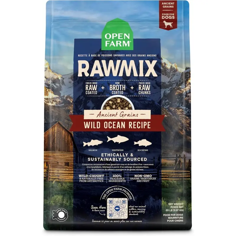 Open Farm Rawmix Ancient Grain - Wild Ocean Recipe