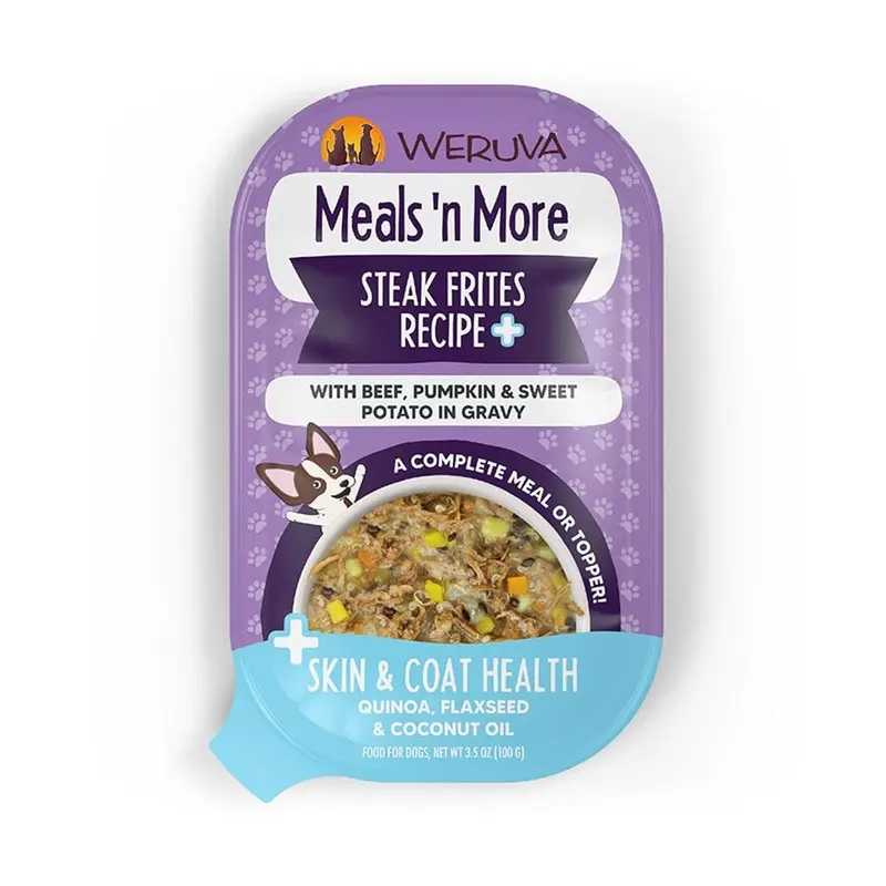 Weruva Meals'n More Steak Frites Recipe