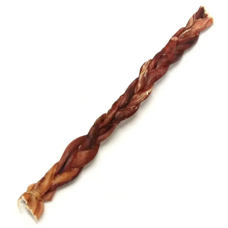 Braided Bully Stick Odor Free - Size - Standard 12"
