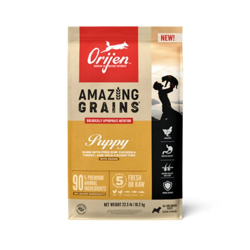 Orijen Amazing Grains Dog Food - Puppy