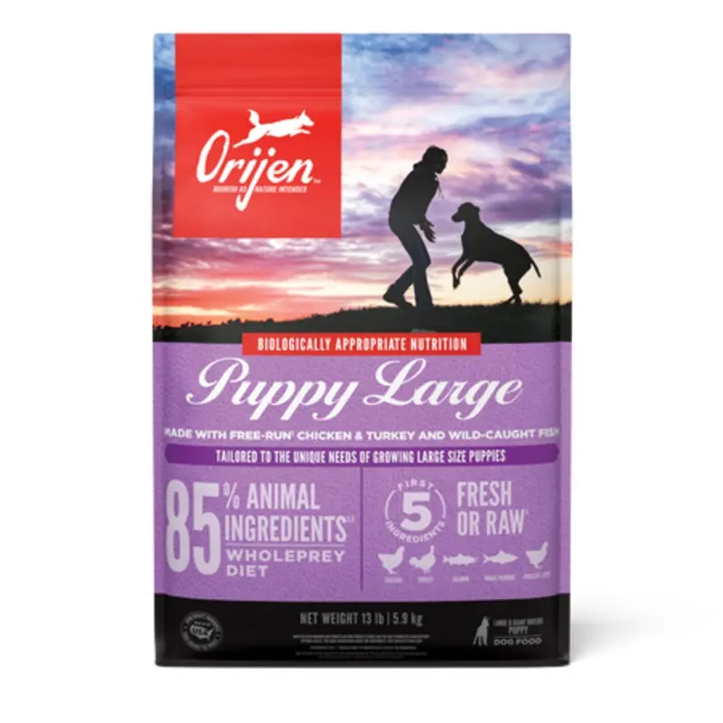 Orijen Dry Dog Food Large Breed Grain Free Puppy USA