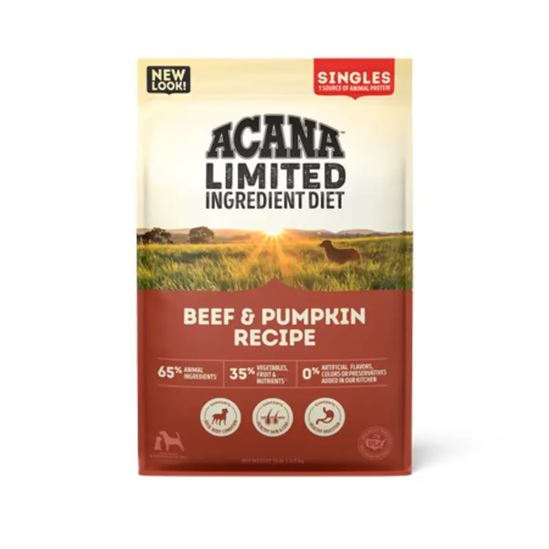 Acana Dry Dog Food Beef & Pumpkin Recipe
