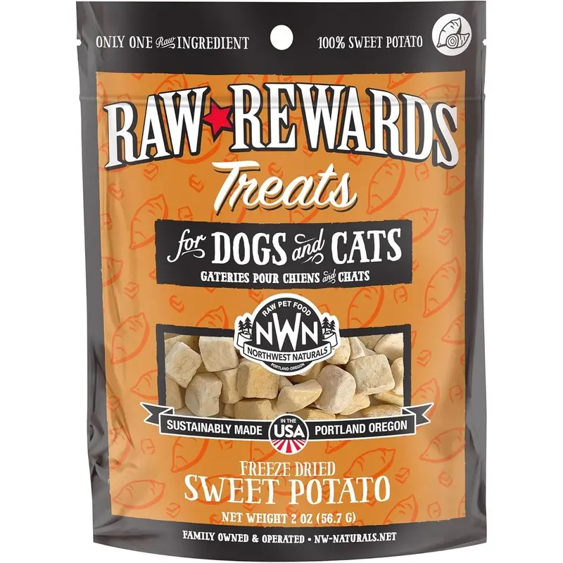 Northwest Naturals Treats Dog Treats- Sweet Potato 2 oz